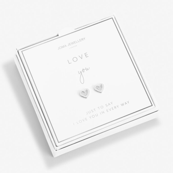 Love You Boxed Earrings