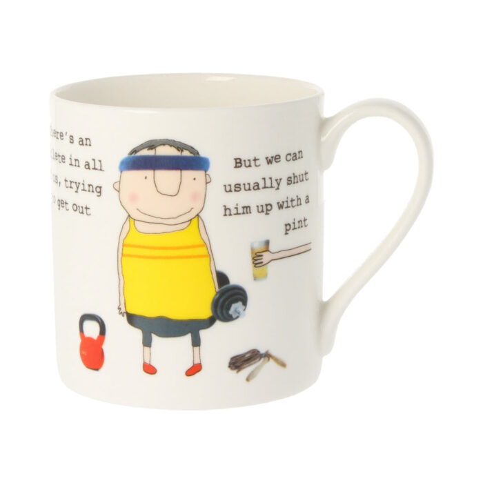Rosie Made A Thing 'There's An Athlete In All Of Us' Mug