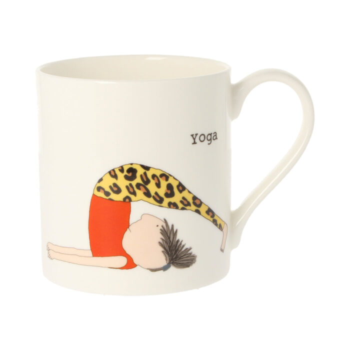 Rosie Made A Thing 'Yoga/Vodka' Mug - Image 2