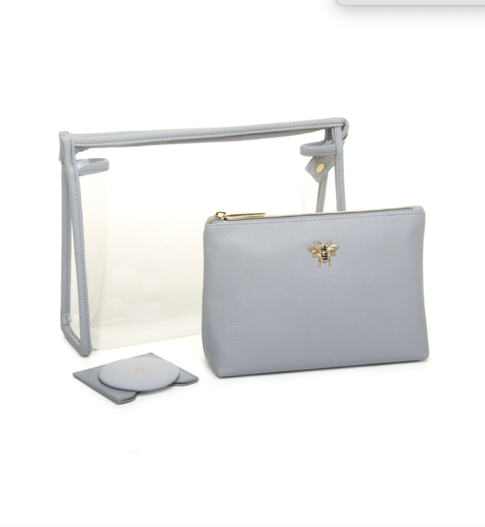 Luxury Collection in grey - 3 piece beauty/makeup gift set