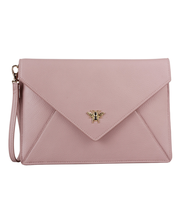 Chelsea Pink Envelope Clutch Bag