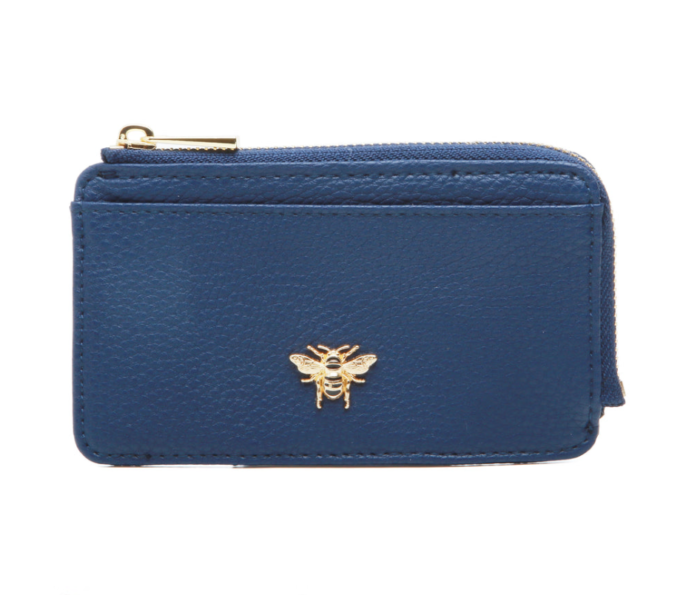 Bath Navy Coin/Card Purse