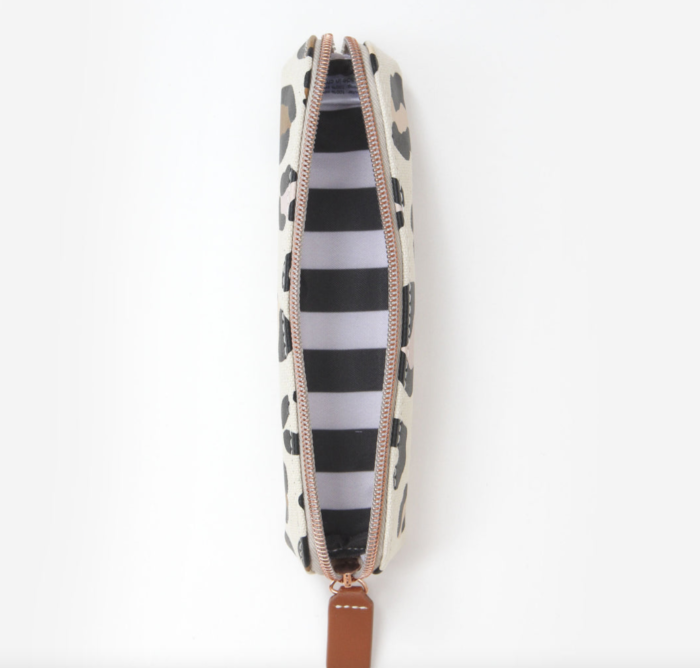 Pink Leopard Small Pencil Case - Image 2
