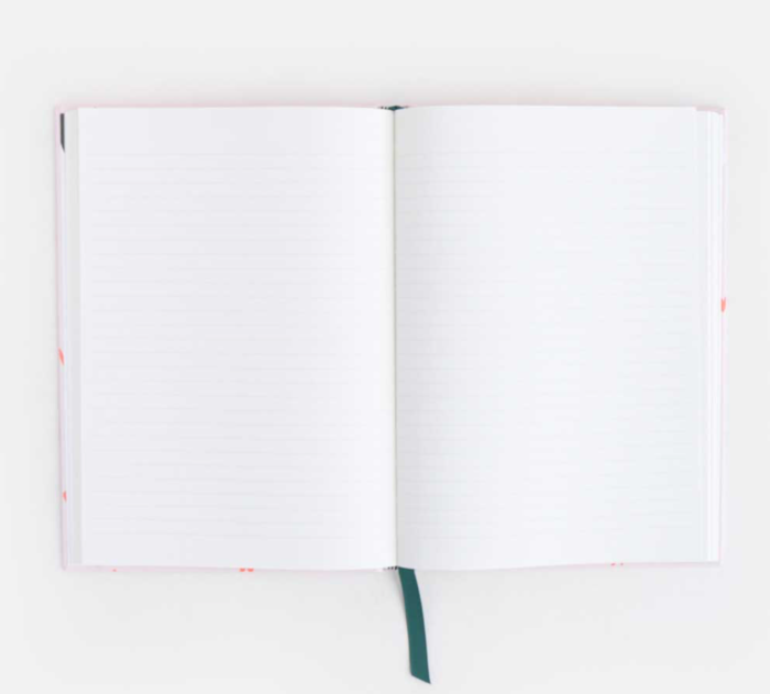 Red/Pink Mini Hearts Large Hardback Notebook - Image 2