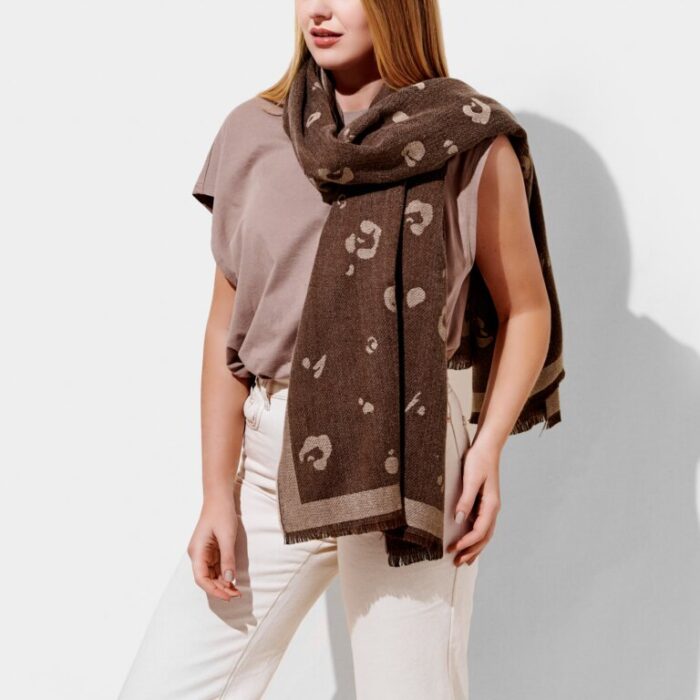 Blanket Scarf- Leopard