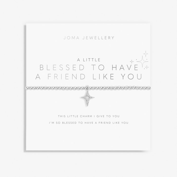 A Little 'Blessed To Have A Friend Like You' Bracelet
