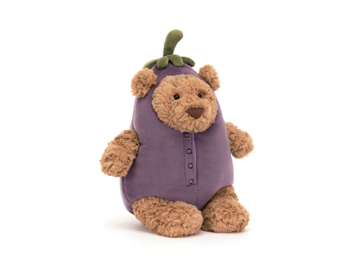 Bartholomew Bear Aubergine