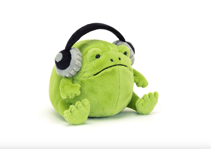Ricky Rain Frog Headphones